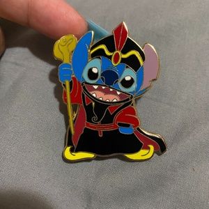 disney stitch as jafar enamel pin